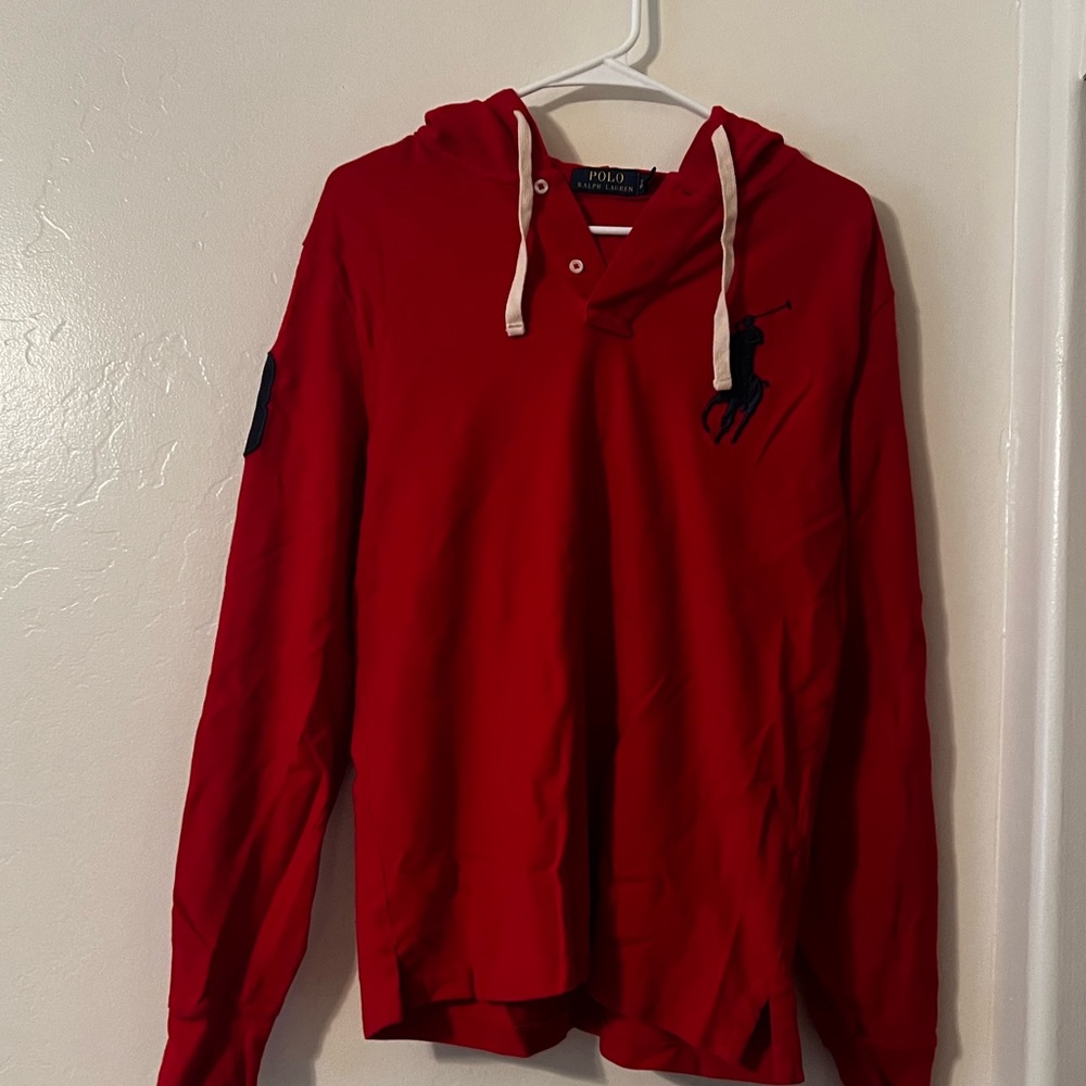 Ralph Lauren Red Light sweater hoodie